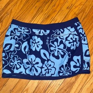 TILT WRAP UNLINED SWIM SKIRT